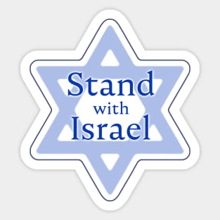 Stand with Israel Sticker